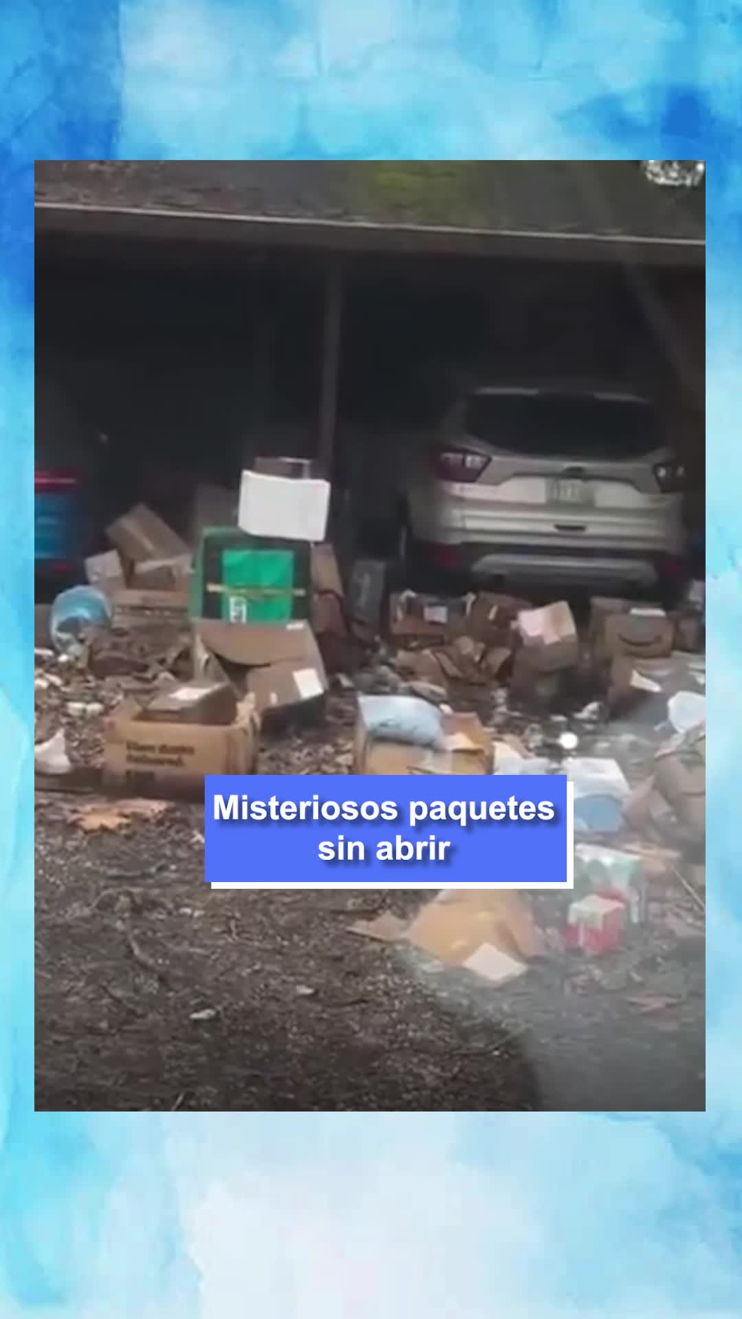 Misteriosos paquetes sin abrir
