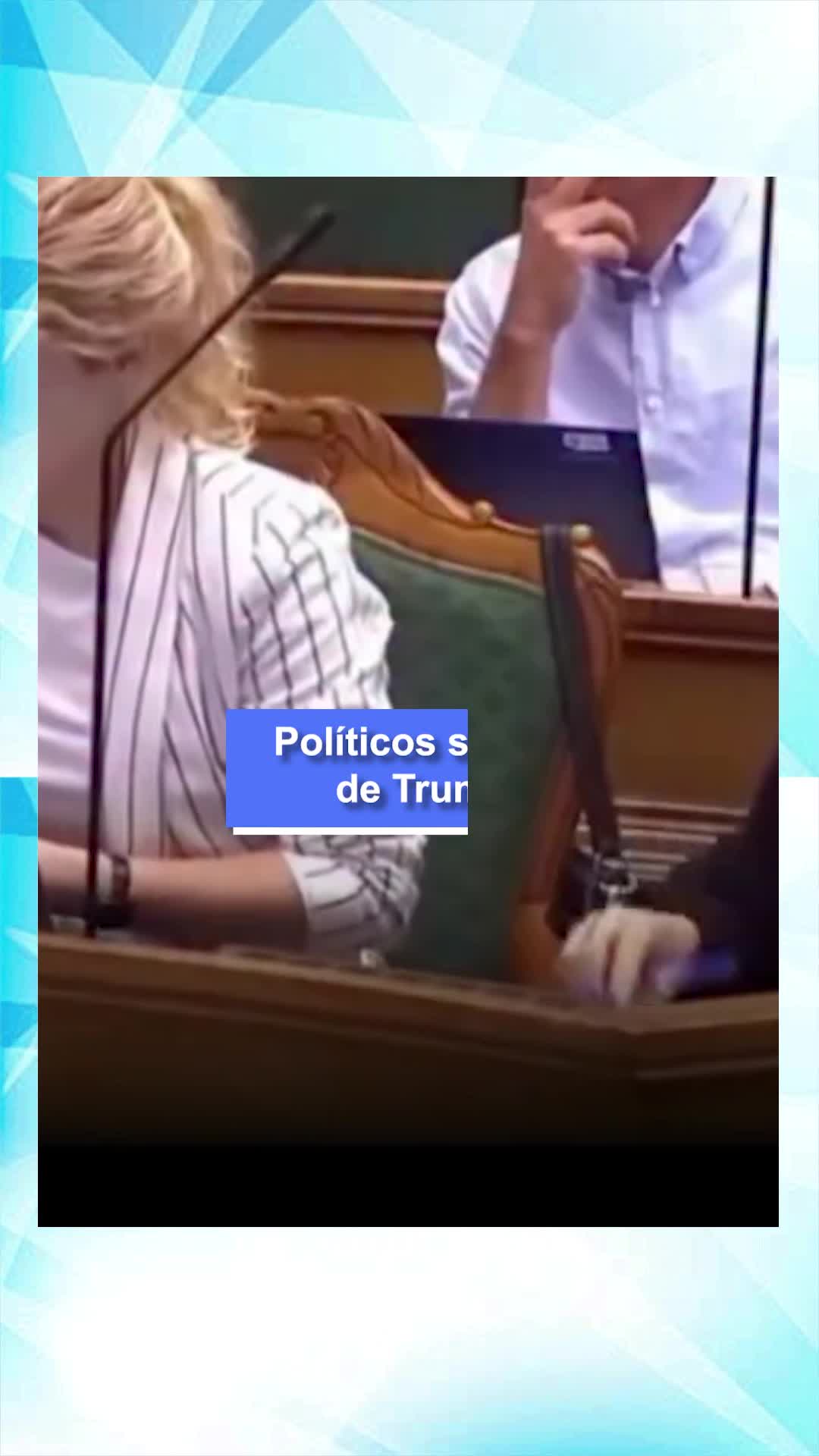 Políticos se ríen de Trump