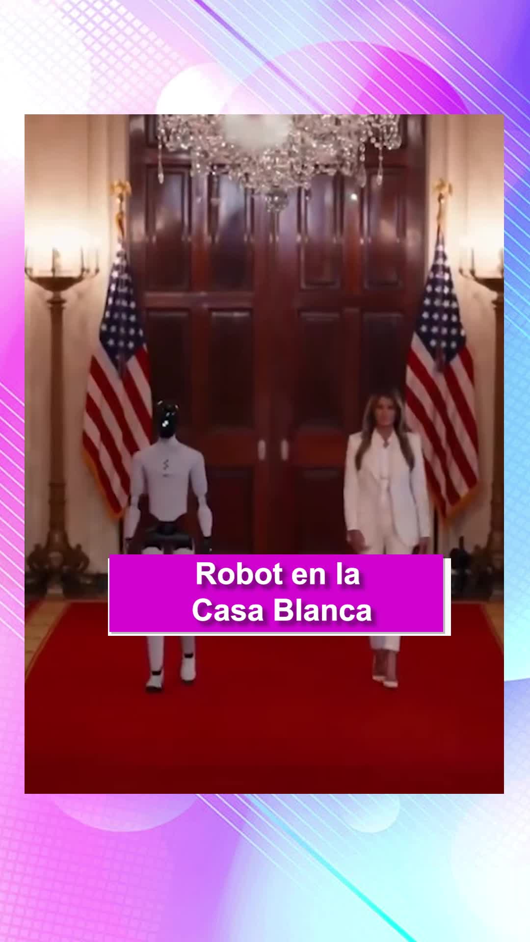 Robot en la Casa Blanca